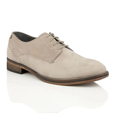 Ivory leather 'Merton' formal lace-up shoes